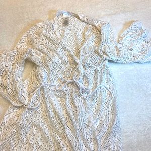 Time and True Crochet Swim Coverup
